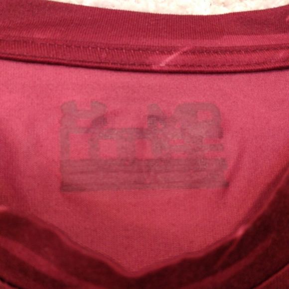 Cleveland Cavaliers basketball Under Armour tshirt mens M Medium red yellow NBA - Picture 7 of 10